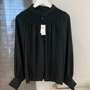 Elegant banana republic dark green Women's blouse